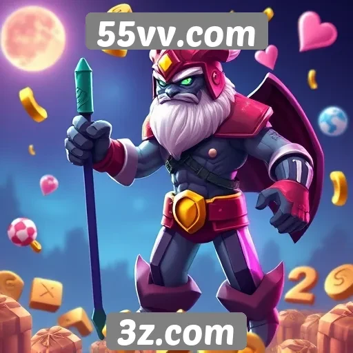 Principais jogos disponíveis no site 55vv.com